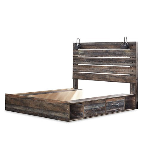 Lit à rangement intégré Drystan Lit à rangement intégré Drystan