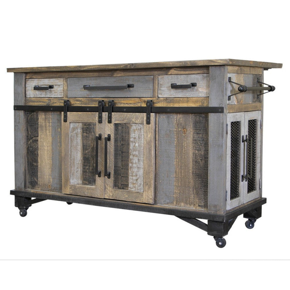 Ilot de cuisine Loft Borwn par IFD Ilot de cuisine Loft Borwn par IFD