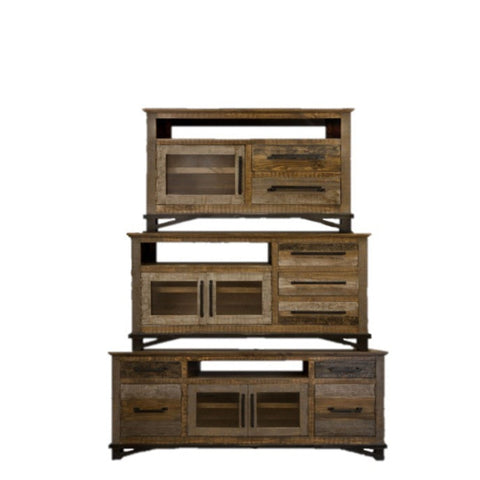 Meuble de télévision Loft Brown