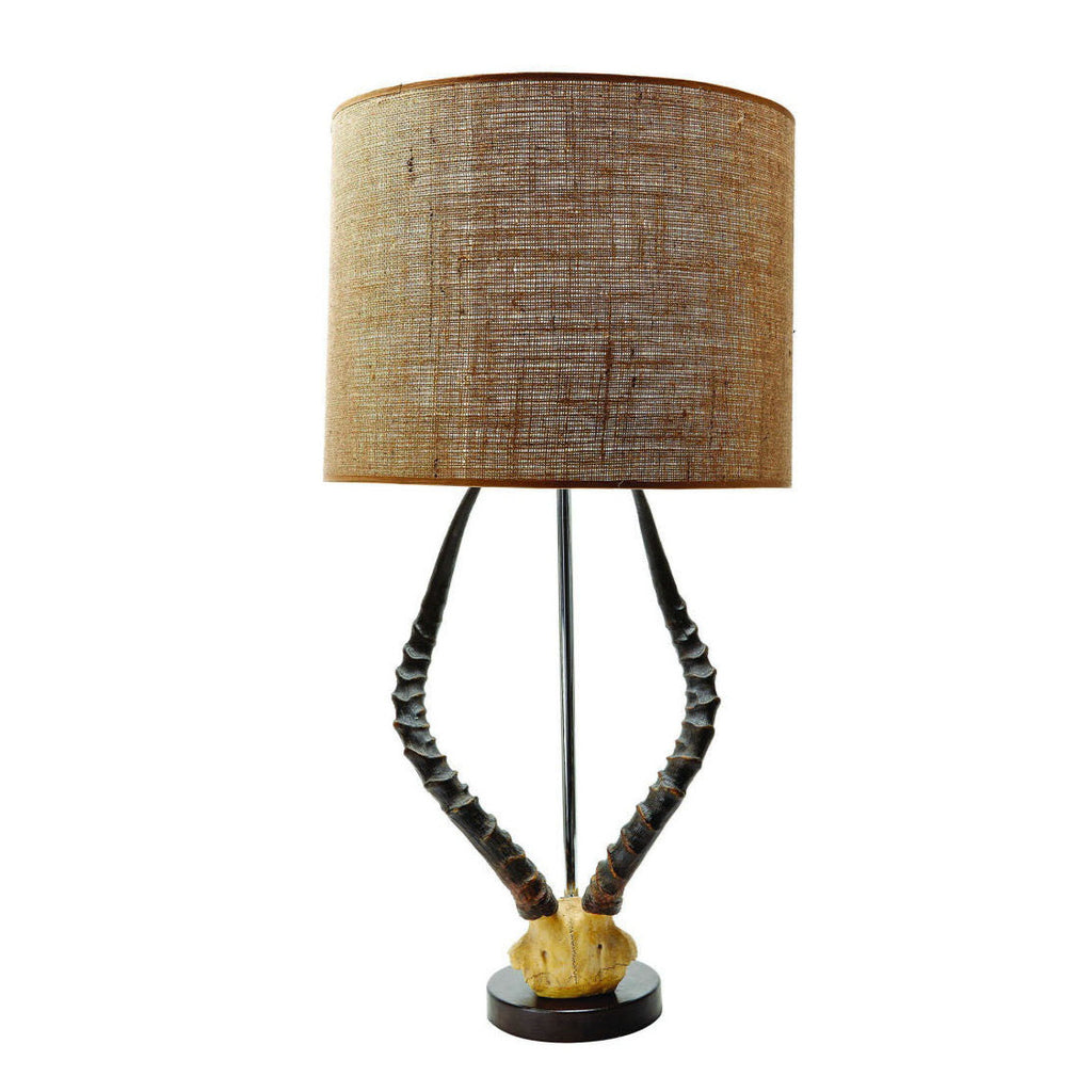 Lampe en crâne de gazelle Lampe en crâne de gazelle
