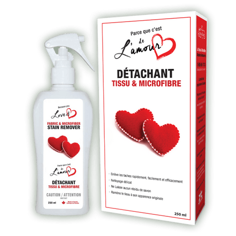 Détachant tissu et microfibre