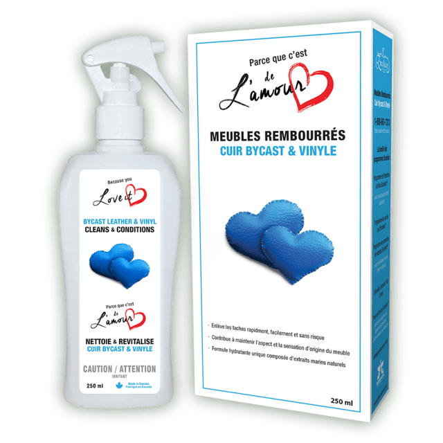 Trousse d'entretiens pour cuir bycast et vinyle Trousse d'entretiens pour cuir bycast et vinyle