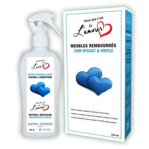 Trousse d'entretiens pour cuir bycast et vinyle