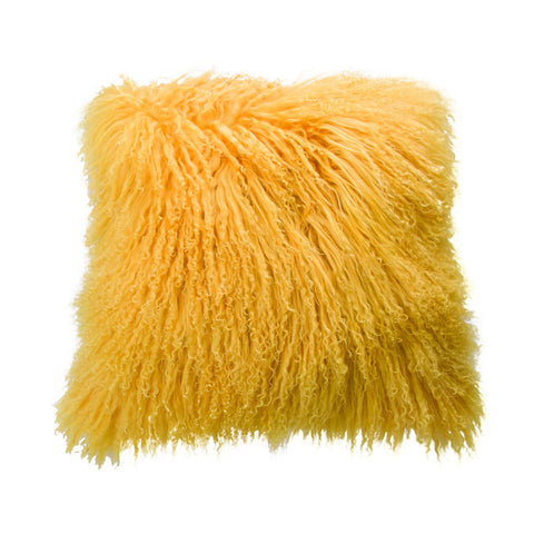 Coussin mongolien jaune