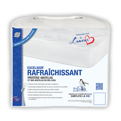 Couvre matelas rafraîchissant Excelsior®