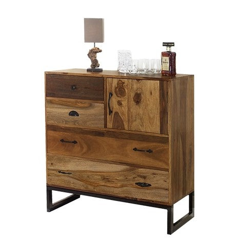 Bureau Mac 4 tiroirs une porte