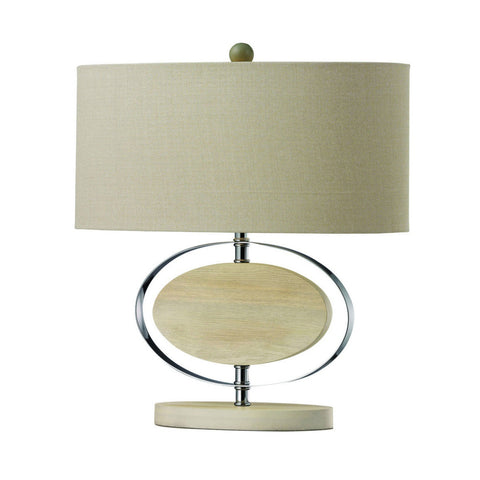 Lampe en bois