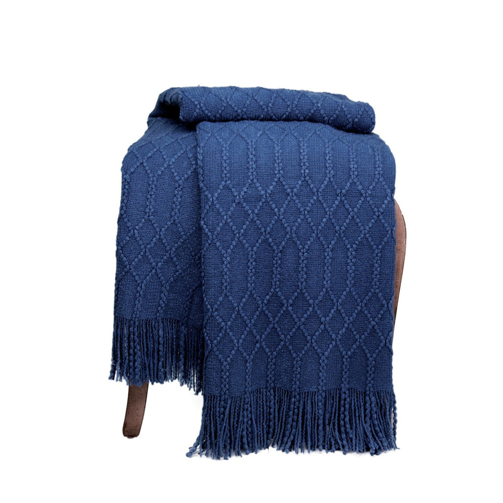 Jeté bleu