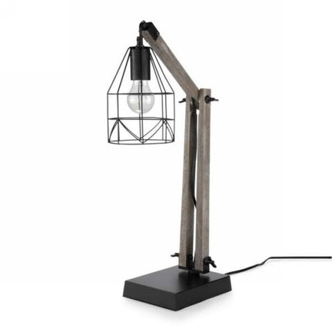 Lampe de table métallique