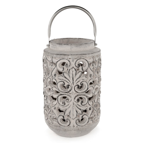 Pot à fleur antique avec motif ornemental