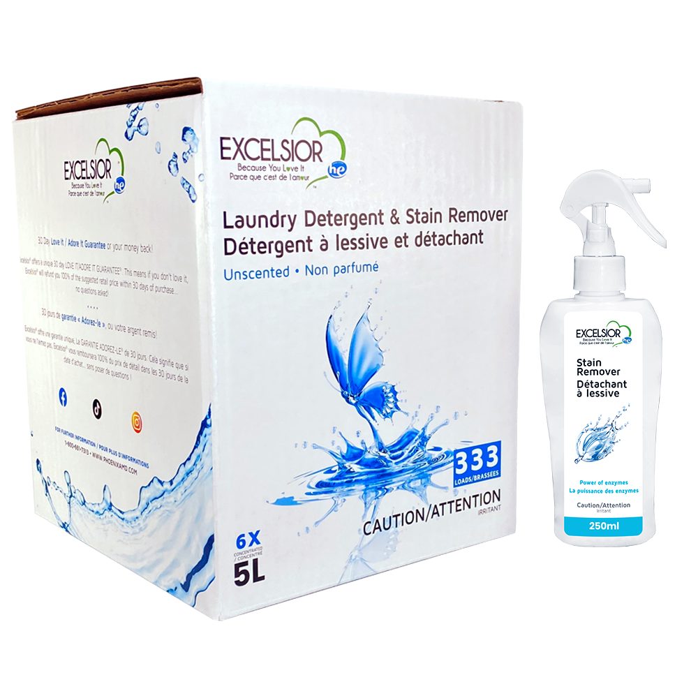 Détergent HE pour lessive sans fragrance. 5L